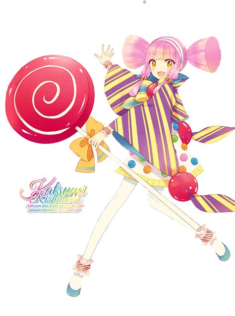 Render Anime Candy Girl By Katsumi Rishidome On Deviantart