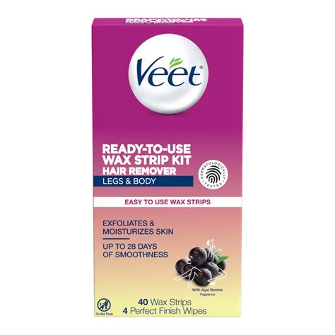 Veet Easy Gelwax Technology Sensitive Formula Ready To Use Hair