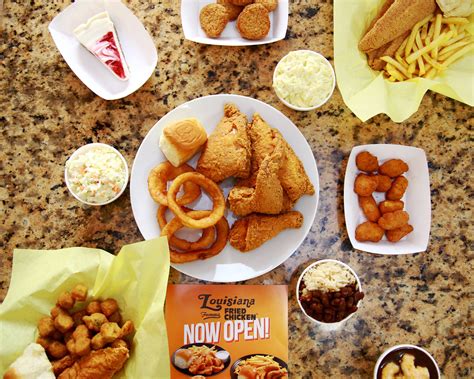 Louisiana Famous Fried Chicken S Hulen St Fort Worth Tx Menu Fort