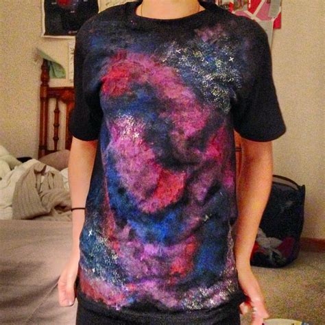 Amazing Diy Galaxy Shirt With Stars Must Make This Check Out This