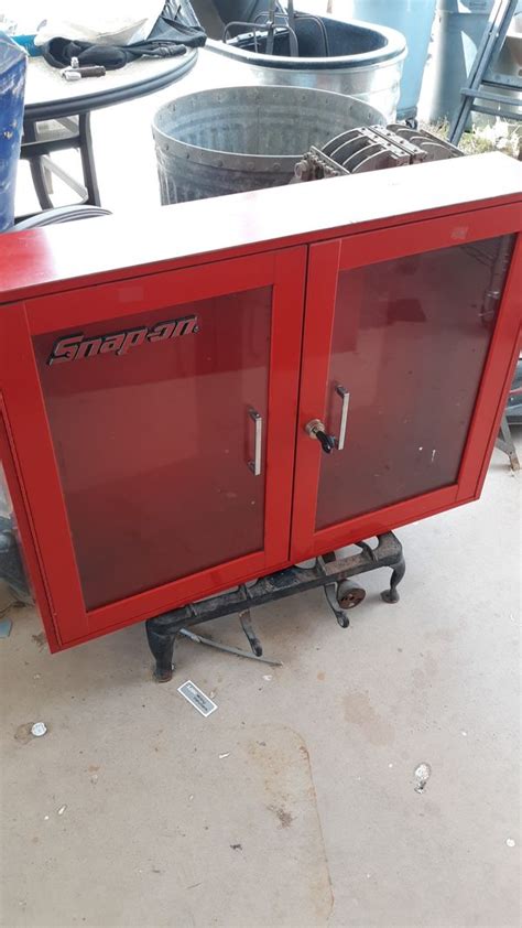 The maximum capacity of some toolboxes is 295 pounds. Snap on wall cabinet for Sale in Chandler, AZ - OfferUp