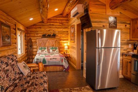 16x24 Ft Log Cabin Perfect For A Comfortable Overnight In Idaho