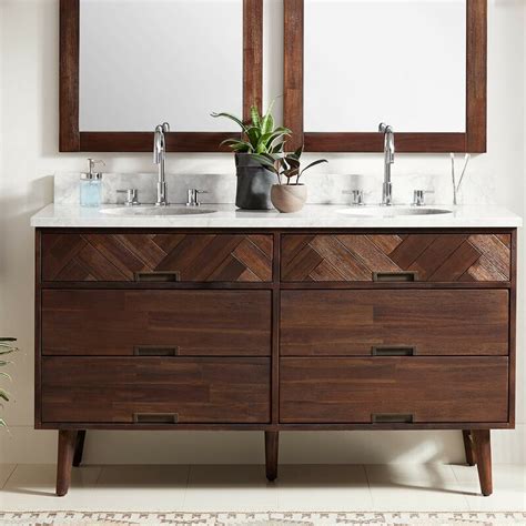 Read customer reviews and common questions and answers for house of hampton part. Signature Hardware Danenburg 61" Double Bathroom Vanity Set | Wayfair