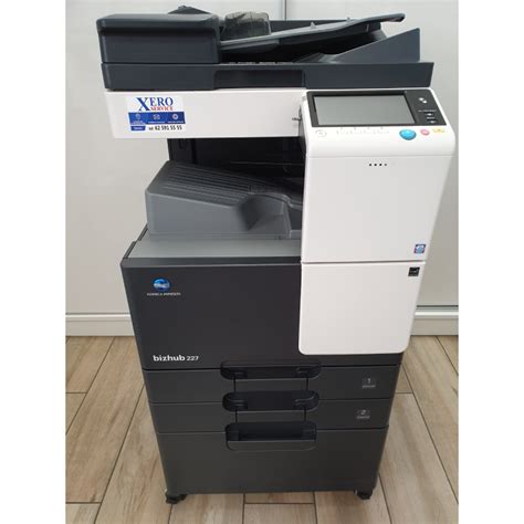 If the user account control window appears, click continue or yes. KONICA MINOLTA Bizhub 227 | DEVELOP Ineo 227 - format A3 ...