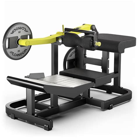 Leg Press Weight Training Machine Pure Hip Thrust Technogym Indoor Commercial