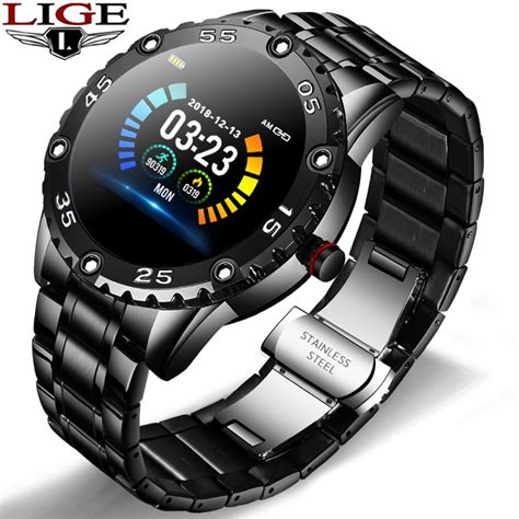 Lige New Smart Watch Men Ip67 Waterproof Heart Rate
