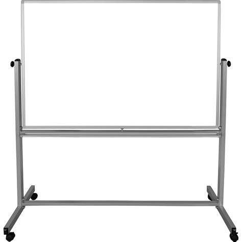 Double Sided Dry Erase Magnetic Whiteboard 60w X 40h With Rolling