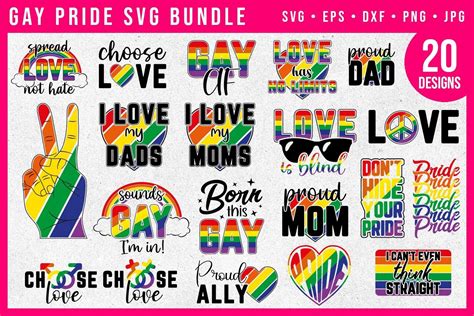 Pride Svg Lgbtq Svg Bundle Gay Svg Grafica Di Virinadesign Creative