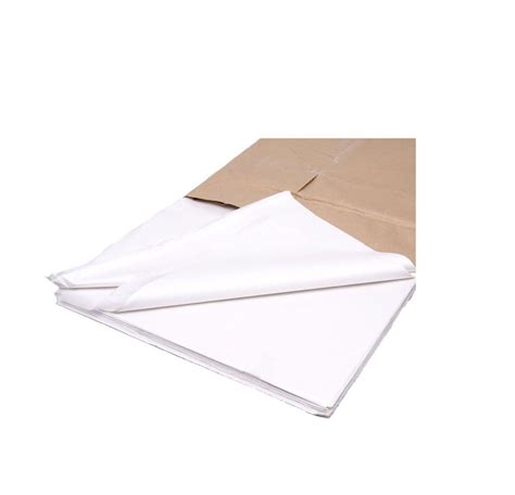 Tissue Paper Acid Free White 500x750 20x30 Per 480 Sheets Pfm Plus
