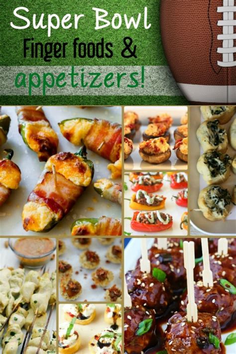 Superbowl Finger Foods Super Bowl Finger Foods Appetizer Recipes