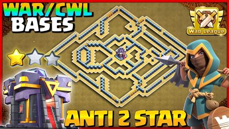 Town Hall 15 Th15 War Base Th15 Anti 2 Star War Base Best Th15 War