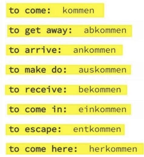 English Phrases Learn English Words English Lessons German Grammar