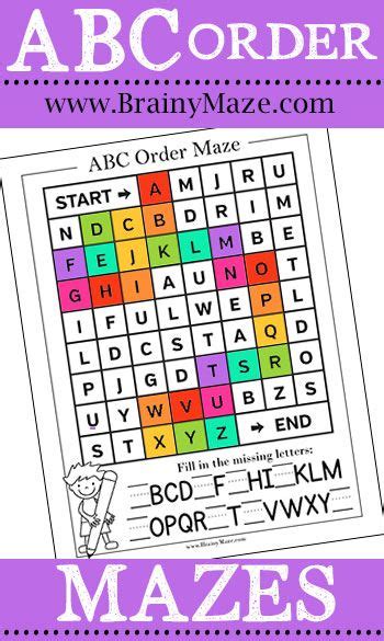 Absteinous, abstemious, abstenious, abstentious, aceriflorum, aceriflorus, acheilous. Alphabet Order Worksheets | Abc for kids, Abc activities ...