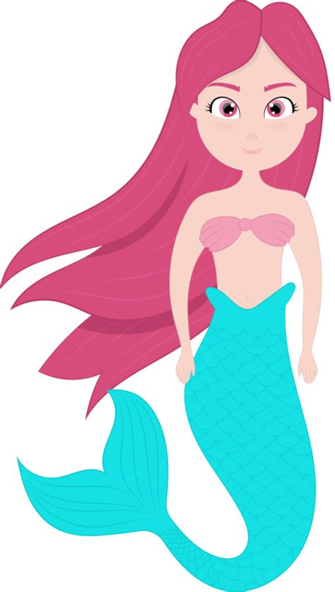 Mermaid Clipart Design Illustration 9399580 Png