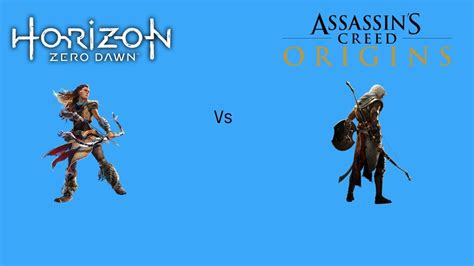 Assassins Creed Origins Vs Horizon Zero Dawn Youtube