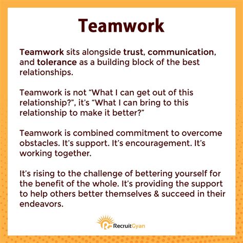 Great Examples Of Teamwork