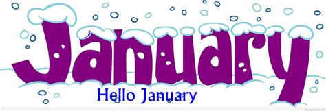 Hello January Cover Fb January Facebook Covers Hello January