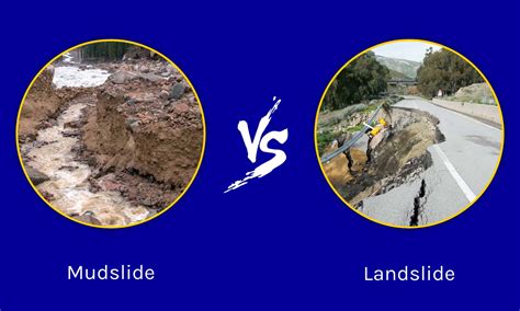 Mudslide Vs Landslide Whats The Difference A Z Animals