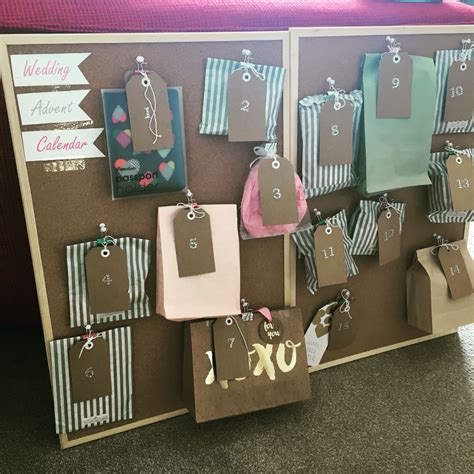 An advent calendar doesn't just have to. Wedding Advent Calendar | Gifts, Crafts, Gift wrapping