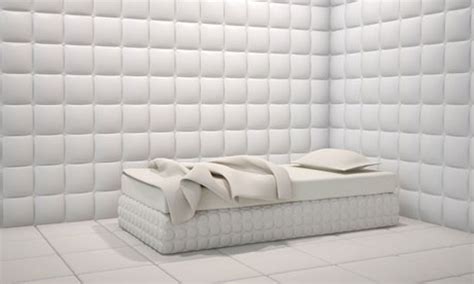 Padded Cell White Room Mental Hospital Room Corner