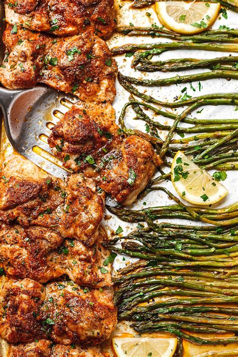 This cheese and asparagus stuffed chicken is wrapped in prosciutto and glazed with maple syrup and grainy mustard for a quick, easy and delicious dinner. Oven Baked Chicken Recipe with Asparagus — Eatwell101