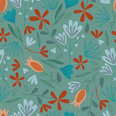 Summer Seamless Pattern In Bright Colors For Fabrics And Textiles
