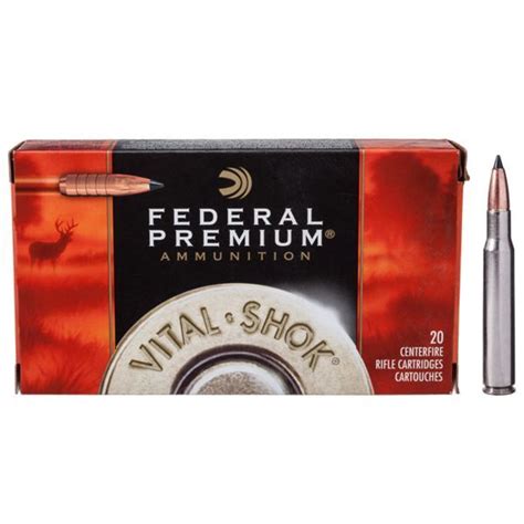 Federal Premium Vital Shok Trophy Copper Rifle Ammo 308 Winchester