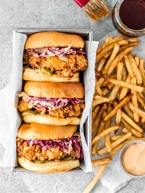 Nashville Style Fried Chicken Sandwich Recipe In 2020