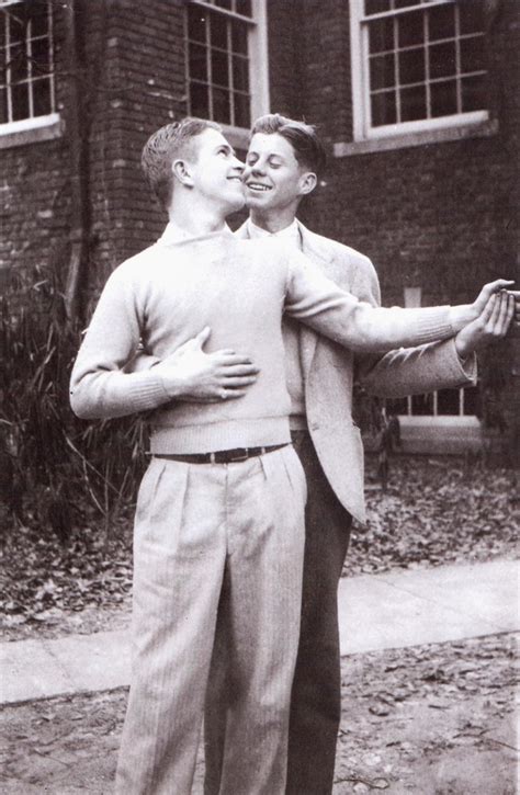 Vintage Gay Couple Two Handsome Men In Love Photographic Etsy