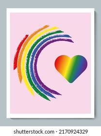 Gender Lgbt Symbol Rainbow Texture Doodle Stock Vector Royalty Free Shutterstock