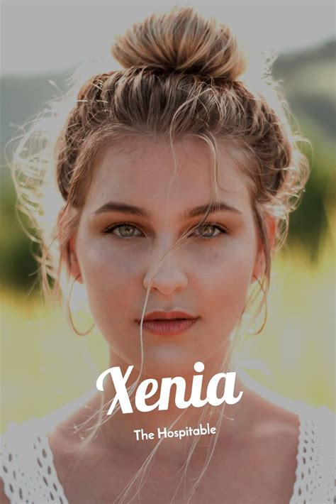 Xenia The Hospitable Girl Name Xenia Hospitable Girl Names