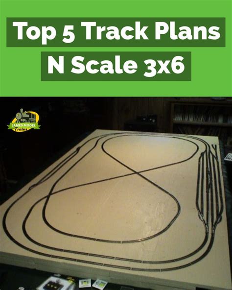 Top 5 N Scale 3x6 Track Plans Model Trains How To Plan N Scale