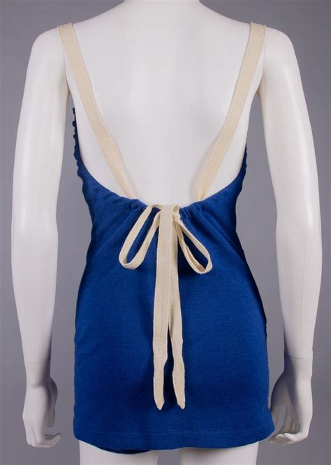 Three Wool Knit Bathing Suits America 1920 1930s Sold At Auction On