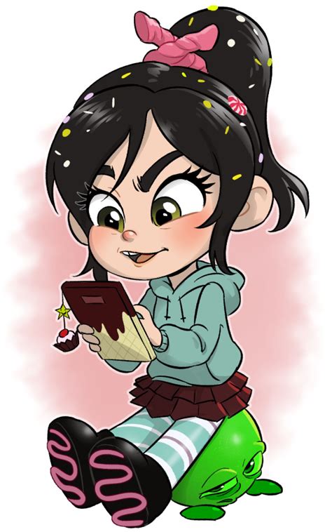 Vanellope By Ta Na On Deviantart Disney Drawings Cartoon Drawings