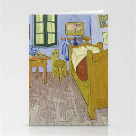 Vincent Van Gogh Van Gogh S Bedroom In Arles 1889 Stationery Cards