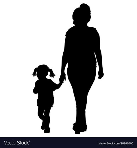Mother Silhouette Svg