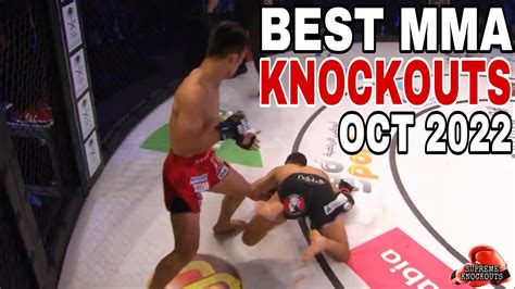 MMAs Best Knockouts I Oct 2022 HD Part 1 YouTube