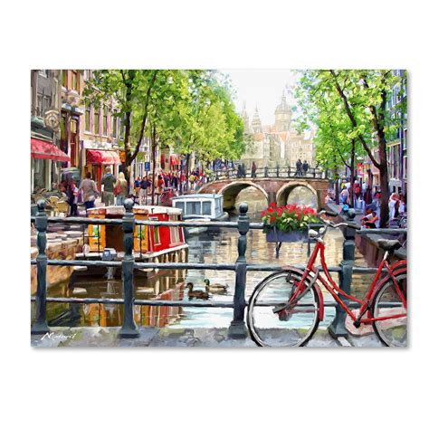 Trademark Fine Art Amsterdam Landscape Canvas Art By The Macneil