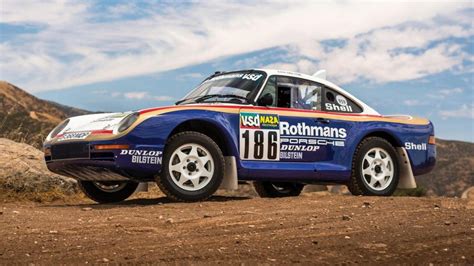 This Incredibly Rare Paris Dakar Porsche 959 Will Be The First Of Its