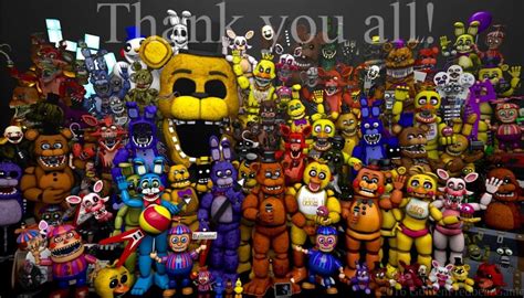 Todos Os Personagens De Fnaf Fnaf Jumpscares Fnaf Wal Vrogue Co