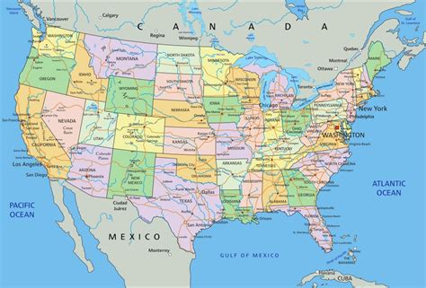 Mapa Usa Whats New