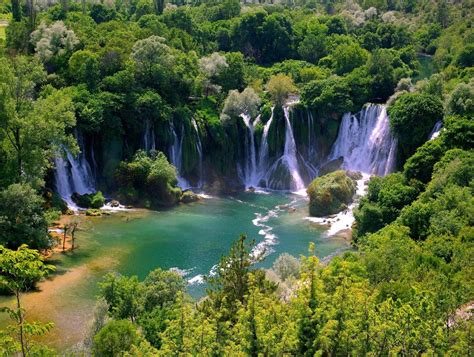 Amazing World Waterfall At Kursunlu National Park Turkey