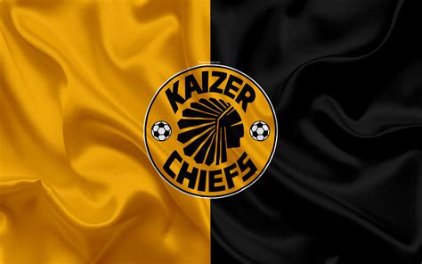 The club was founded in 1970. Download wallpapers Kaizer Chiefs FC, 4k, logo, orange ...
