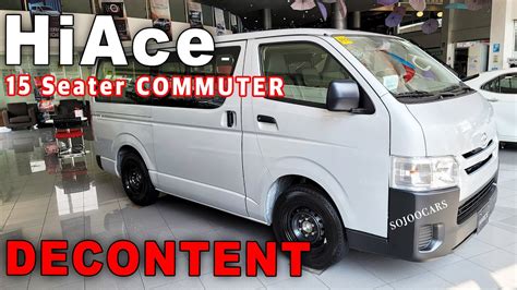2021 Toyota Hi Ace Commuter 3 0L MT Decontent 15 Seater SoJooCars
