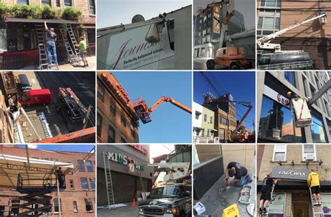 Sign Installation Nyc Sign Hanging Company In Brooklyn New York