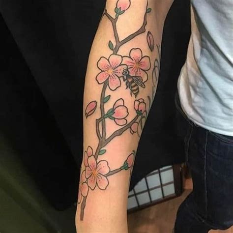 175 Of The Prettiest Cherry Blossom Tattoos