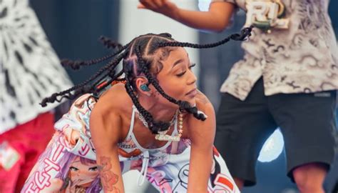 Coi Leray Performs At Rolling Loud Miami Crowd Chose Violence Video