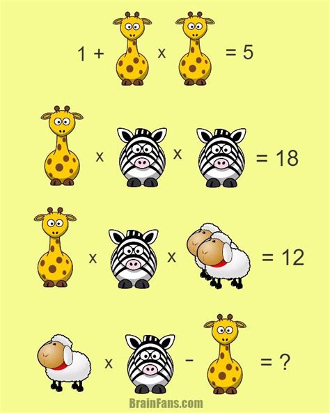 Brain Teaser Number And Math Puzzle Hard Math Puzzle For Geniuses