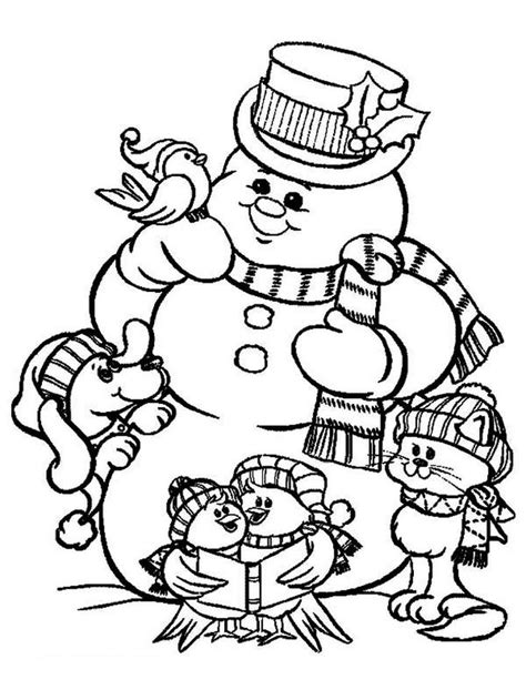 Handy manny coloring pages tv film. Cool Snowman Coloring Page