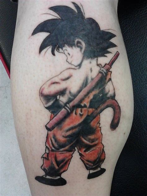 Check out the top 39 best dragon ball franchise tattoo ideas. Kid Goku Tattoo #kidgokutattoo #kidgoku (With images ...